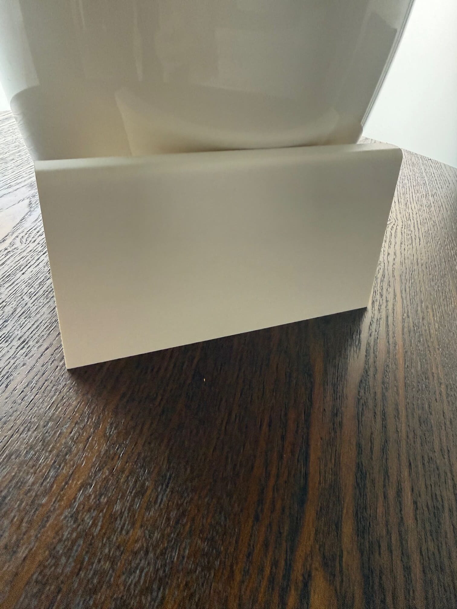 Skirting white veneer (can be painted) 12x80x2500mm - YL0557