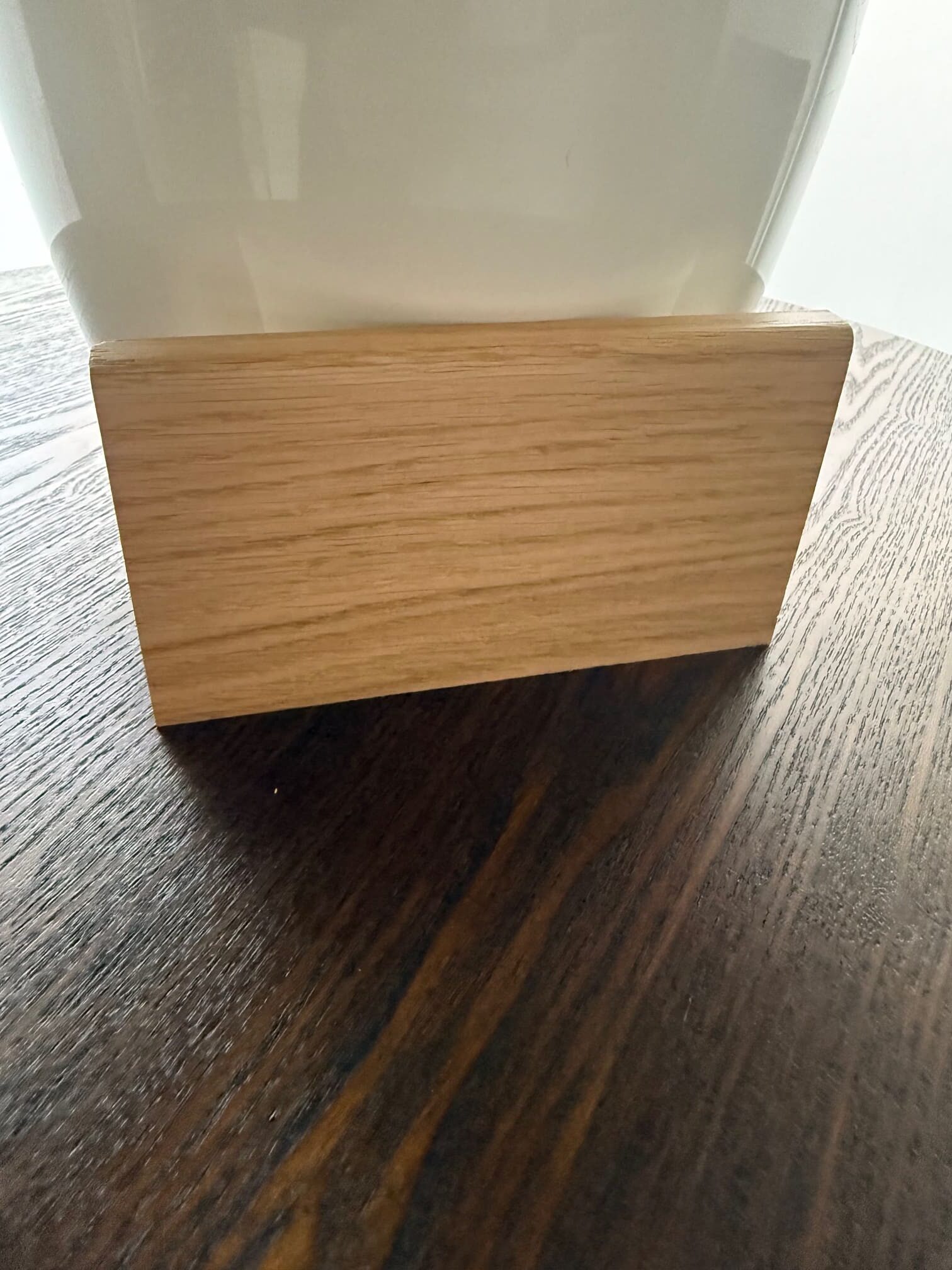 Skirting board oak Lacquered 12x80x2500 mm - SV0002